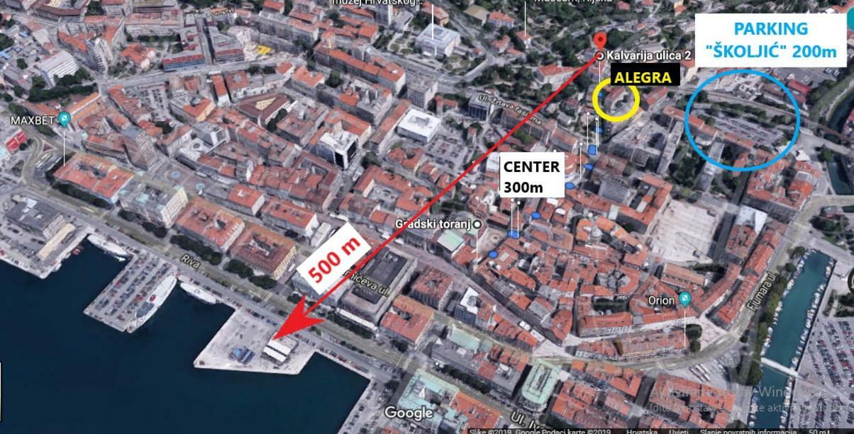 Alegra Apartments Center Rijeka Dış mekan fotoğraf